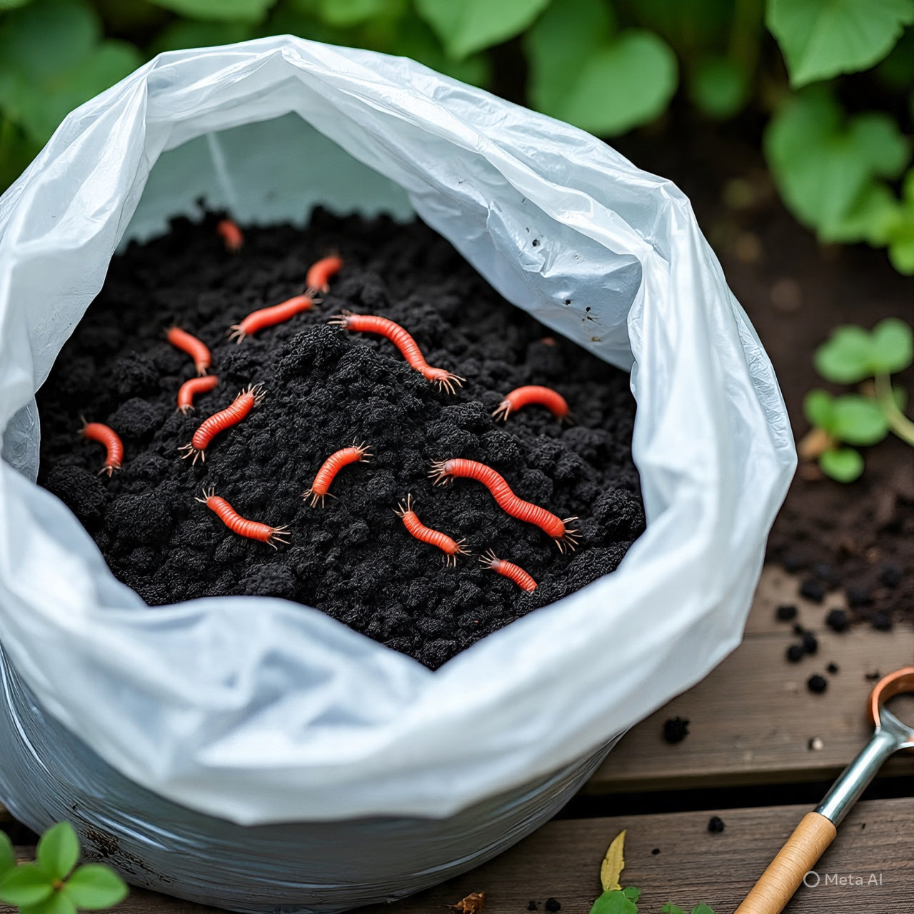 8 lbs - $12 Dirt Whisper's Gold: Worm Castings For Explosive Growth ***