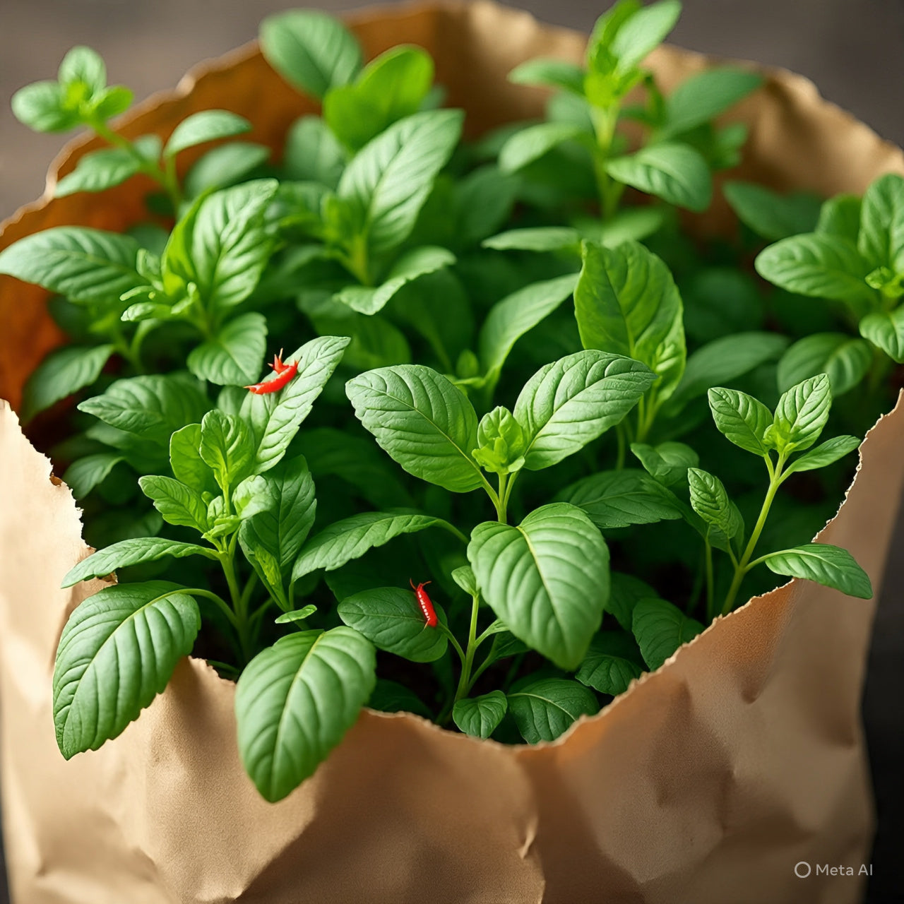 Worm Vitamins and Herb Plant Qt $12