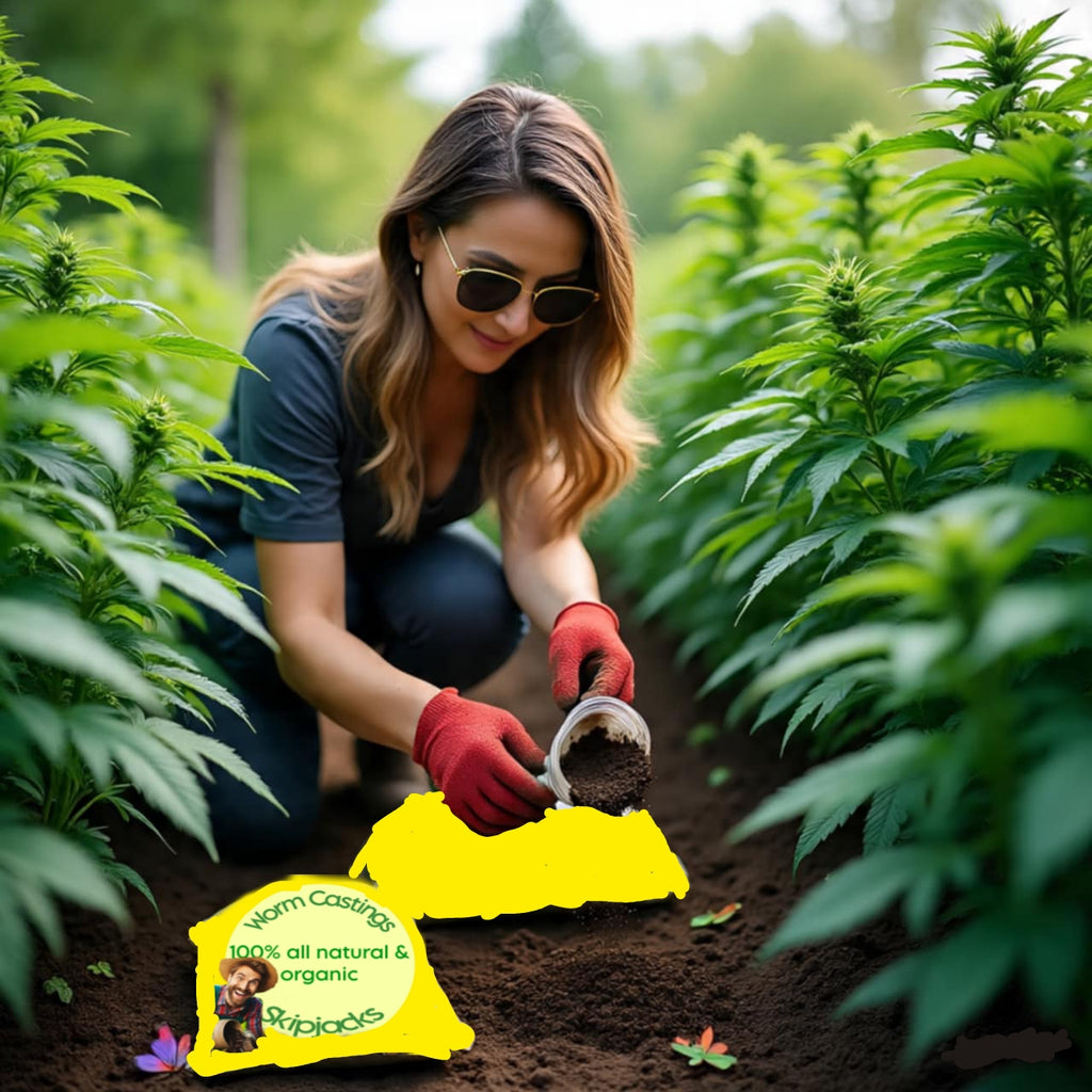 8 lbs - $12 Dirt Whisper's Gold: Worm Castings For Explosive Growth ***