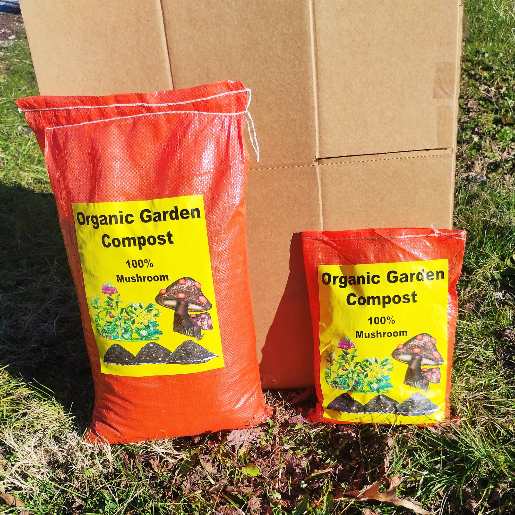 8 lbs $10 Mushroom Compost - No Garden Should Be Without It!! **