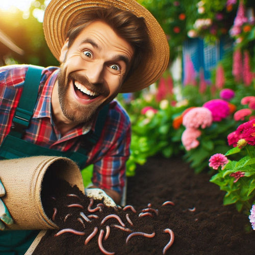 red wiggler gardening worms, for sale, vermicompost,  improve soil tructure, sutainable waste mnagement , wrms eat organic waste producinf food and nutrients for plants. Red Wiggler Wrs are fr gardeners seeking ntral, chemical - free fertilizers. Order now and get ready to wiggle your way to a greener thumb.